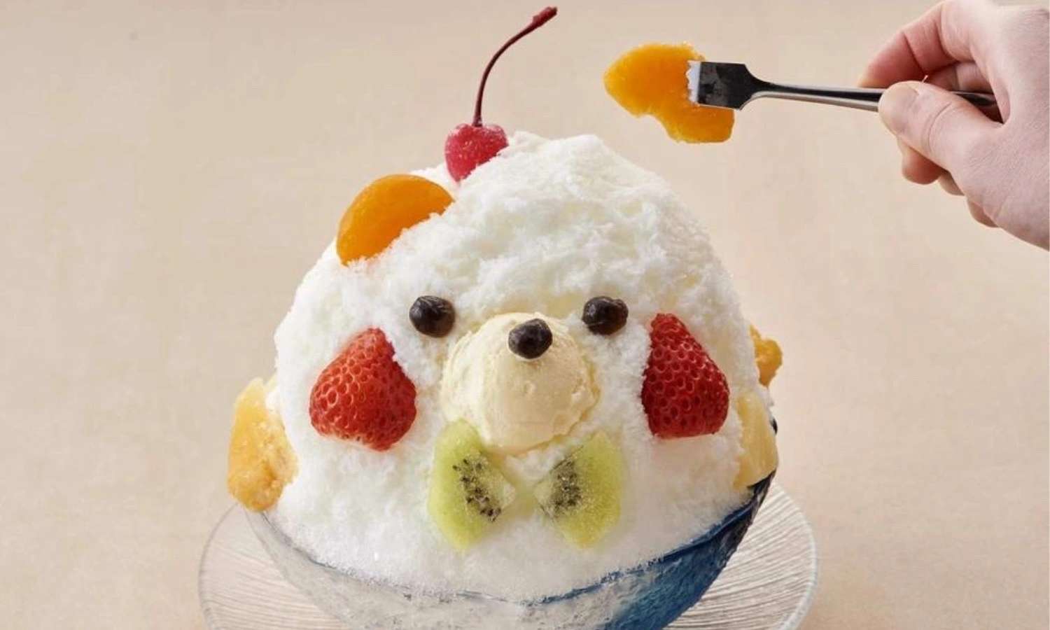 Đá bào Shirokuma - món ngon tại Kagoshima