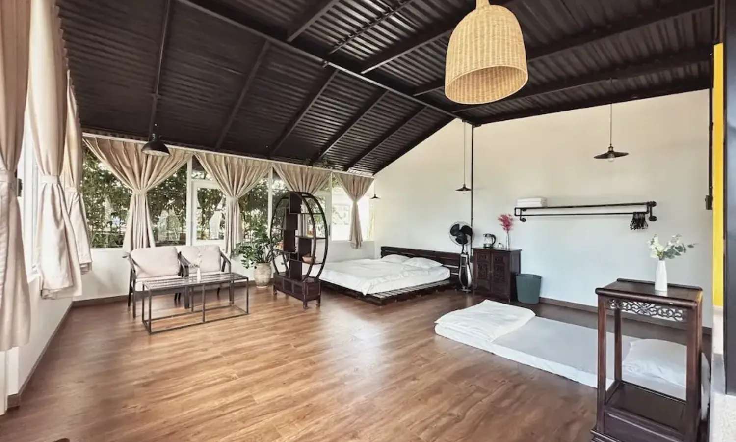 Phòng nghỉ của XOM Organic Farm Stay