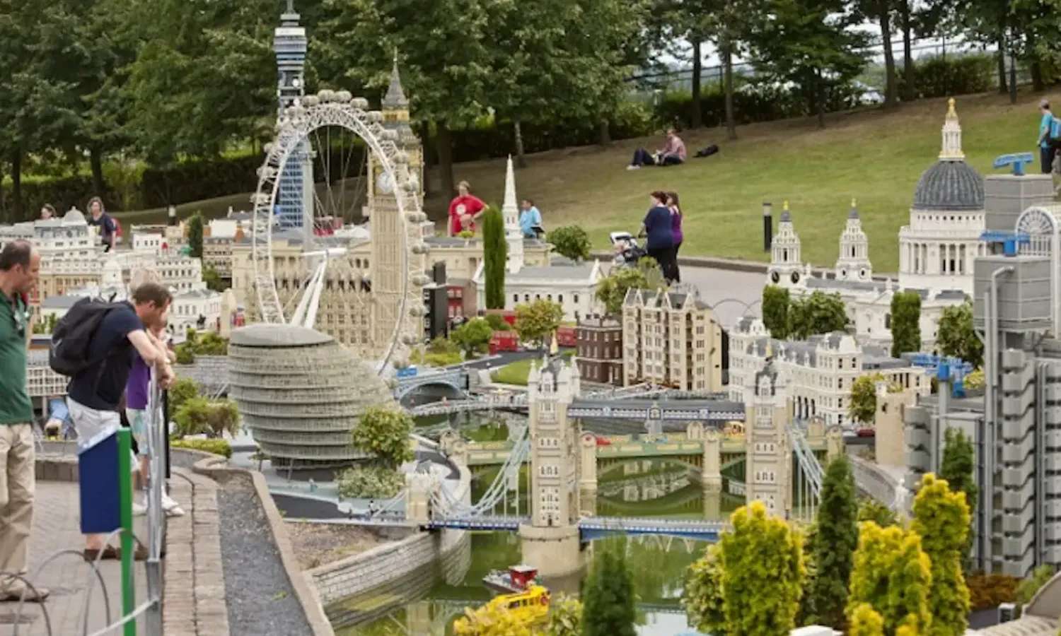 thành phố lego thu nhỏ tại LEGOLAND® Windsor Resort